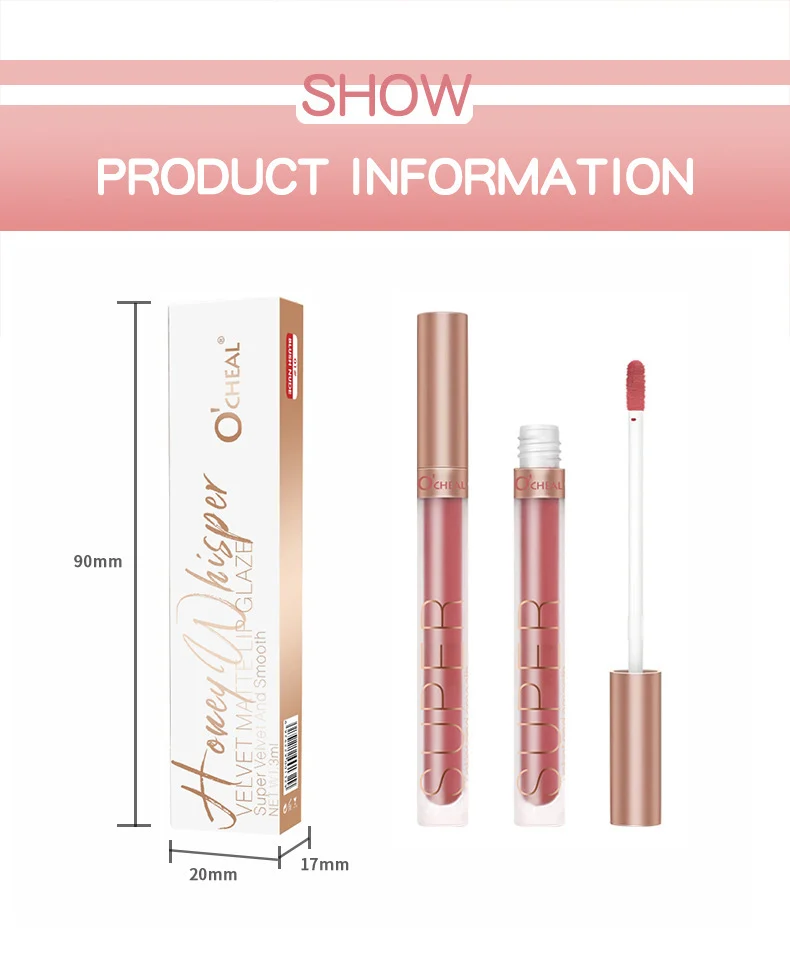 Matte Liquid Lipstick 12 Color Velvet Lip Mud, Long Lasting Waterproof Moisturizing Lip Gloss 14 matte liquid lipstick 12 color velvet lip mud sit 8n6yg3dg desc 14