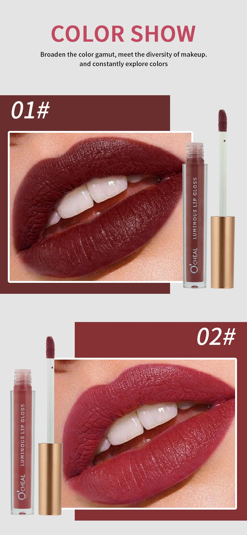 Matte Liquid Lipstick Set 10 Colors Velvety Lip Gloss Waterproof Non-Stick Cup Long Lasting Lip Color 7 matte liquid lipstick set 10 colors velvety lip gloss sit qmuv3jtz desc 7
