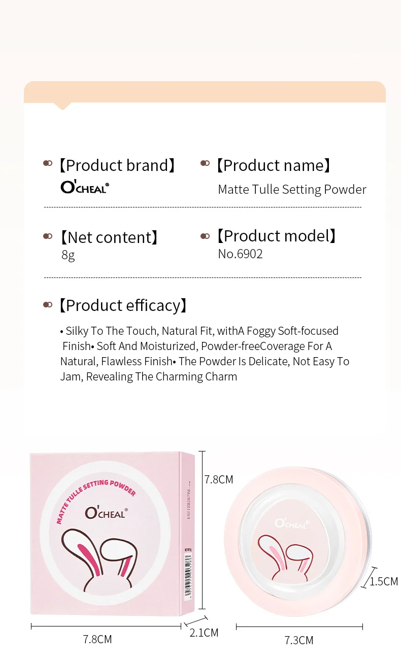 Matte Setting Powder Lightweight Loose Powder for Long-Lasting Oil Control & Pore Blurring 12 matte setting powder lightweight loose powder oil control pore blurring sit 6tnzwbay desc 12