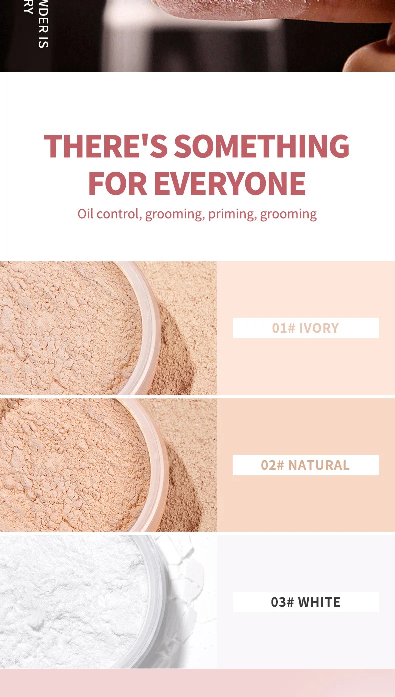 Matte Setting Powder Long-Lasting Oil Control Loose Powder Concealer Pores Brightening 11 matte setting powder long lasting oil control loose powder sit y24ur7tx desc 11