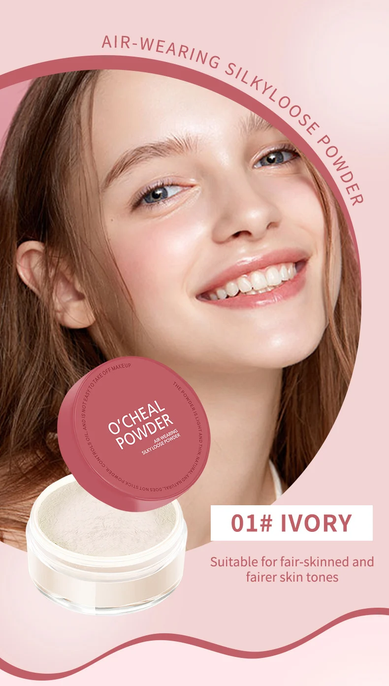 Matte Setting Powder Long-Lasting Oil Control Loose Powder Concealer Pores Brightening 12 matte setting powder long lasting oil control loose powder sit y24ur7tx desc 12