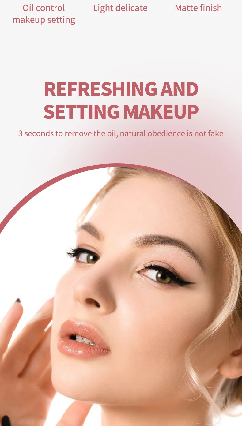 Matte Setting Powder Long-Lasting Oil Control Loose Powder Concealer Pores Brightening 6 matte setting powder long lasting oil control loose powder sit y24ur7tx desc 6