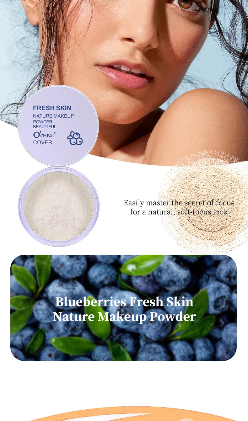 Mineral Setting Powder Long-Lasting Loose Powder for Makeup 10 mineral setting powder long lasting loose powder sit a2y5t3yt desc 10