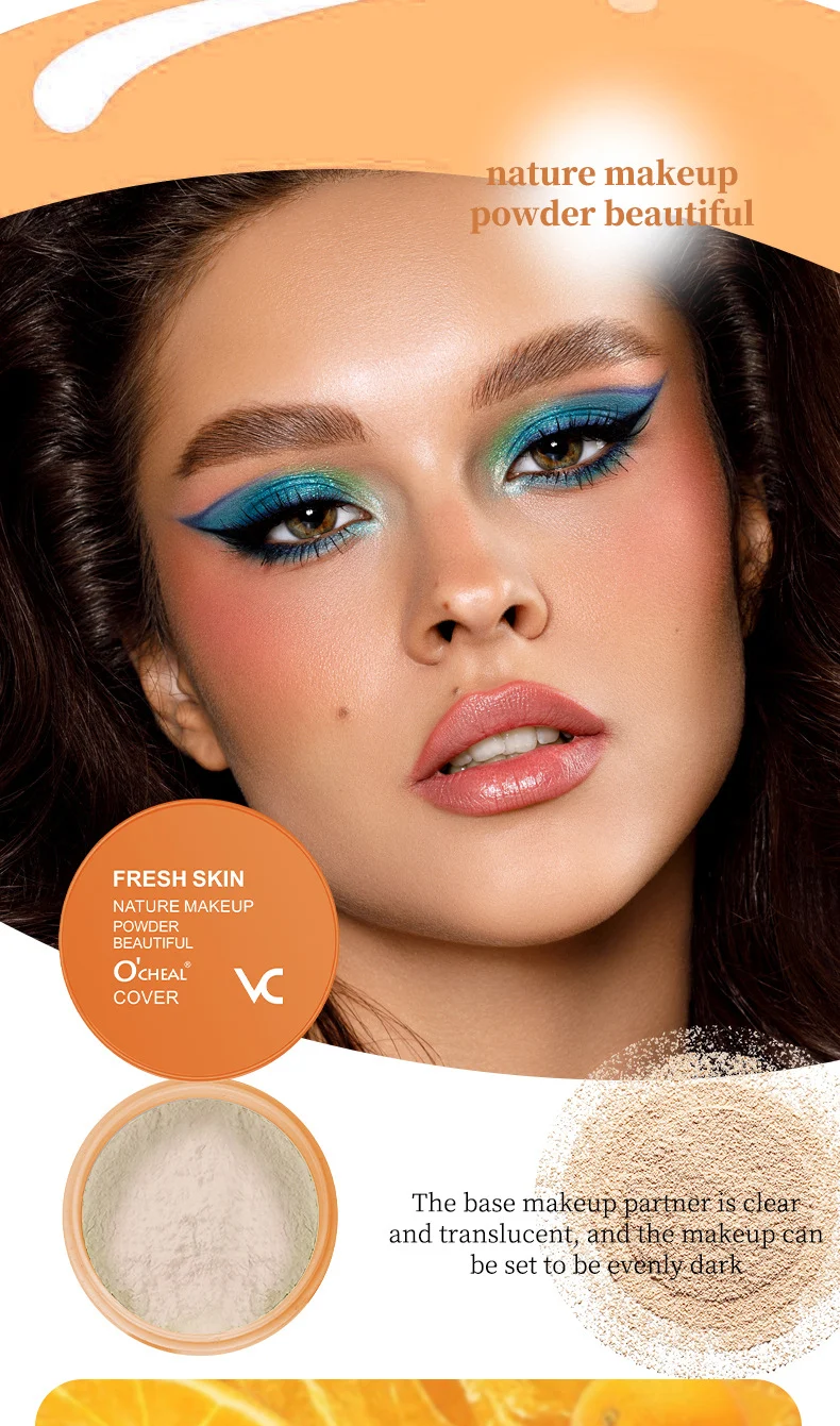 Mineral Setting Powder Long-Lasting Loose Powder for Makeup 11 mineral setting powder long lasting loose powder sit a2y5t3yt desc 11