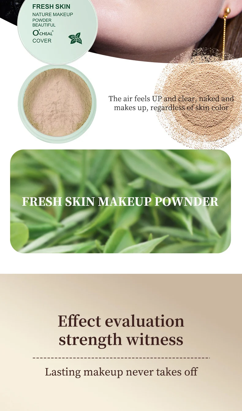 Mineral Setting Powder Long-Lasting Loose Powder for Makeup 13 mineral setting powder long lasting loose powder sit a2y5t3yt desc 13