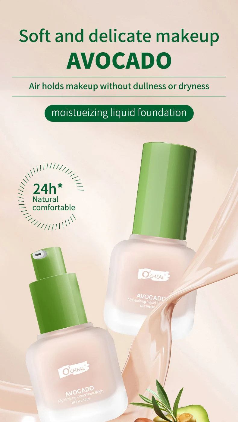 Moisturizing Liquid Foundation Lightweight Concealer Primer for Natural Nude Makeup 1 moisturizing liquid foundation lightweight concealer primer sit 7fd6a5s9 desc 1