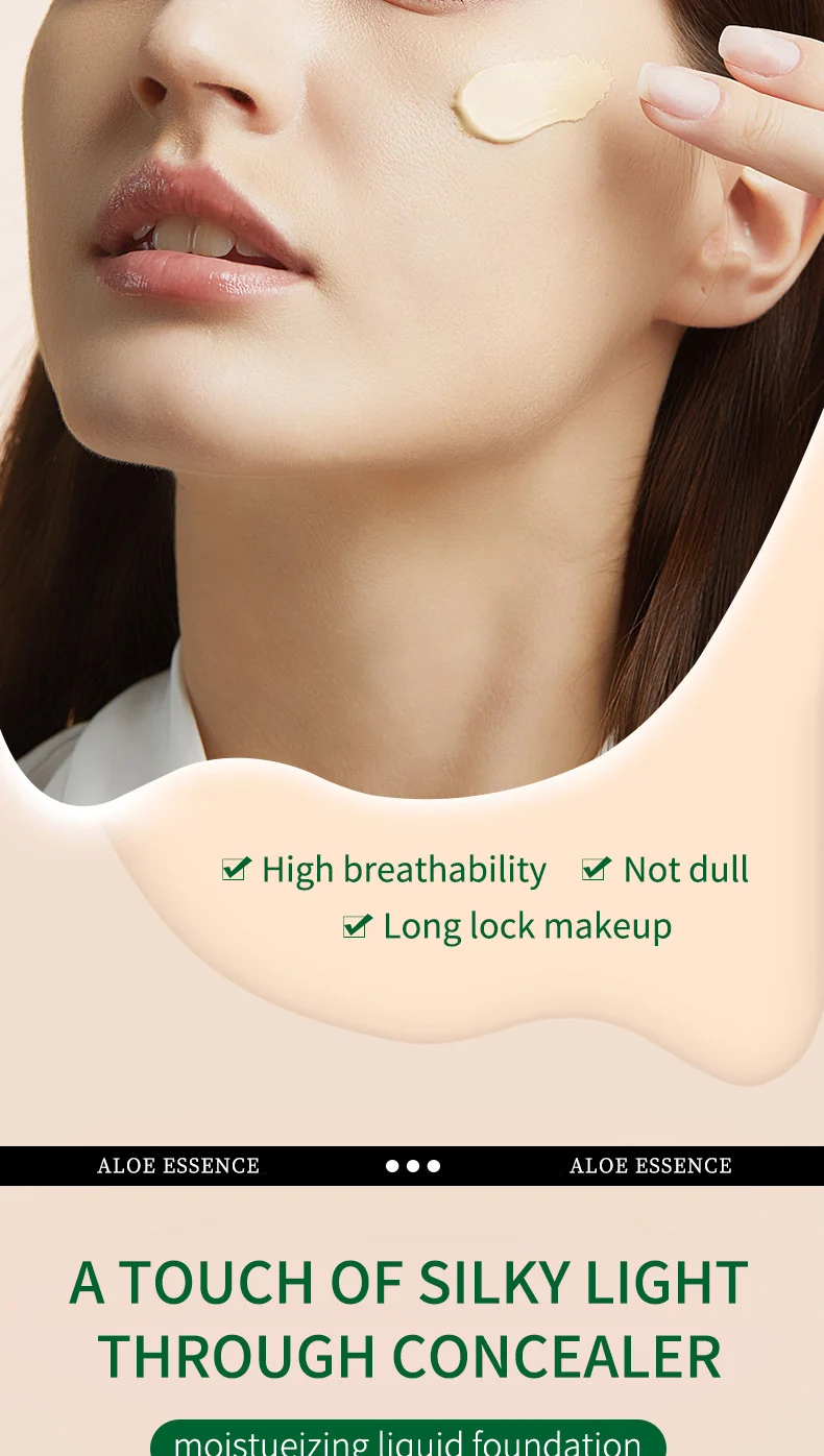 Moisturizing Liquid Foundation Lightweight Concealer Primer for Natural Nude Makeup 5 moisturizing liquid foundation lightweight concealer primer sit 7fd6a5s9 desc 5