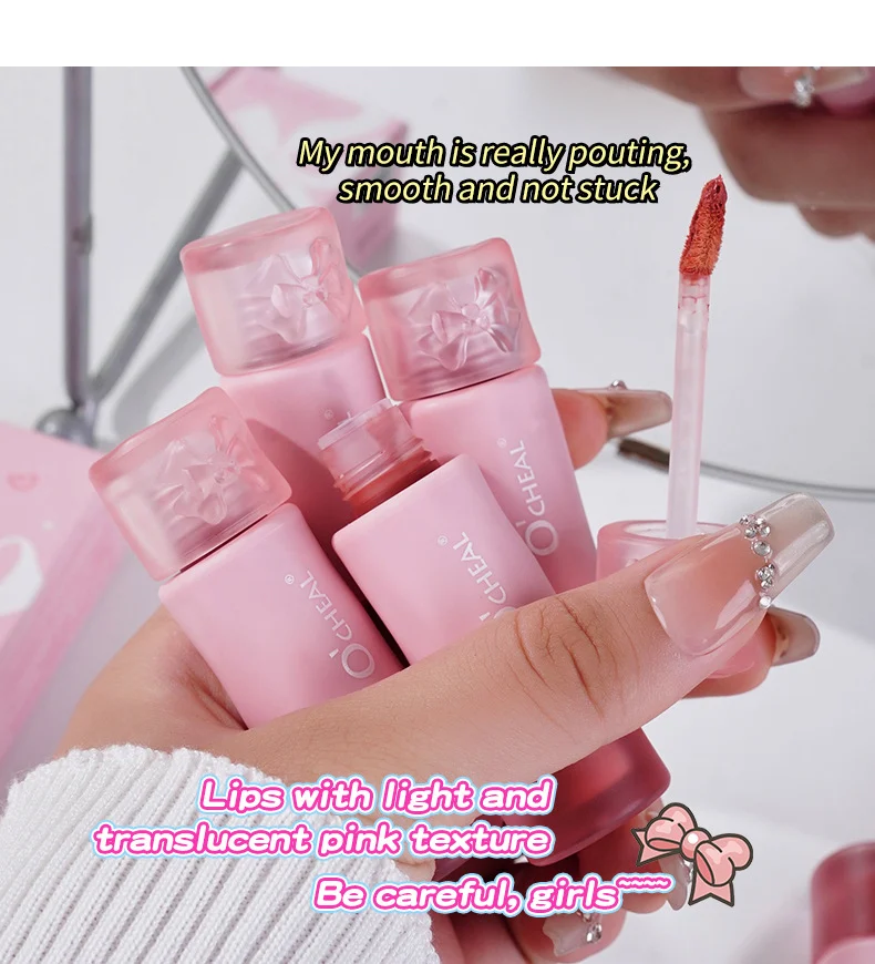 Mousse Misty Lip Mud Long-lasting Velvet Matte Lip Gloss 22 mousse misty lip mud long lasting velvet matte lip gloss sit nth3tatu desc 22