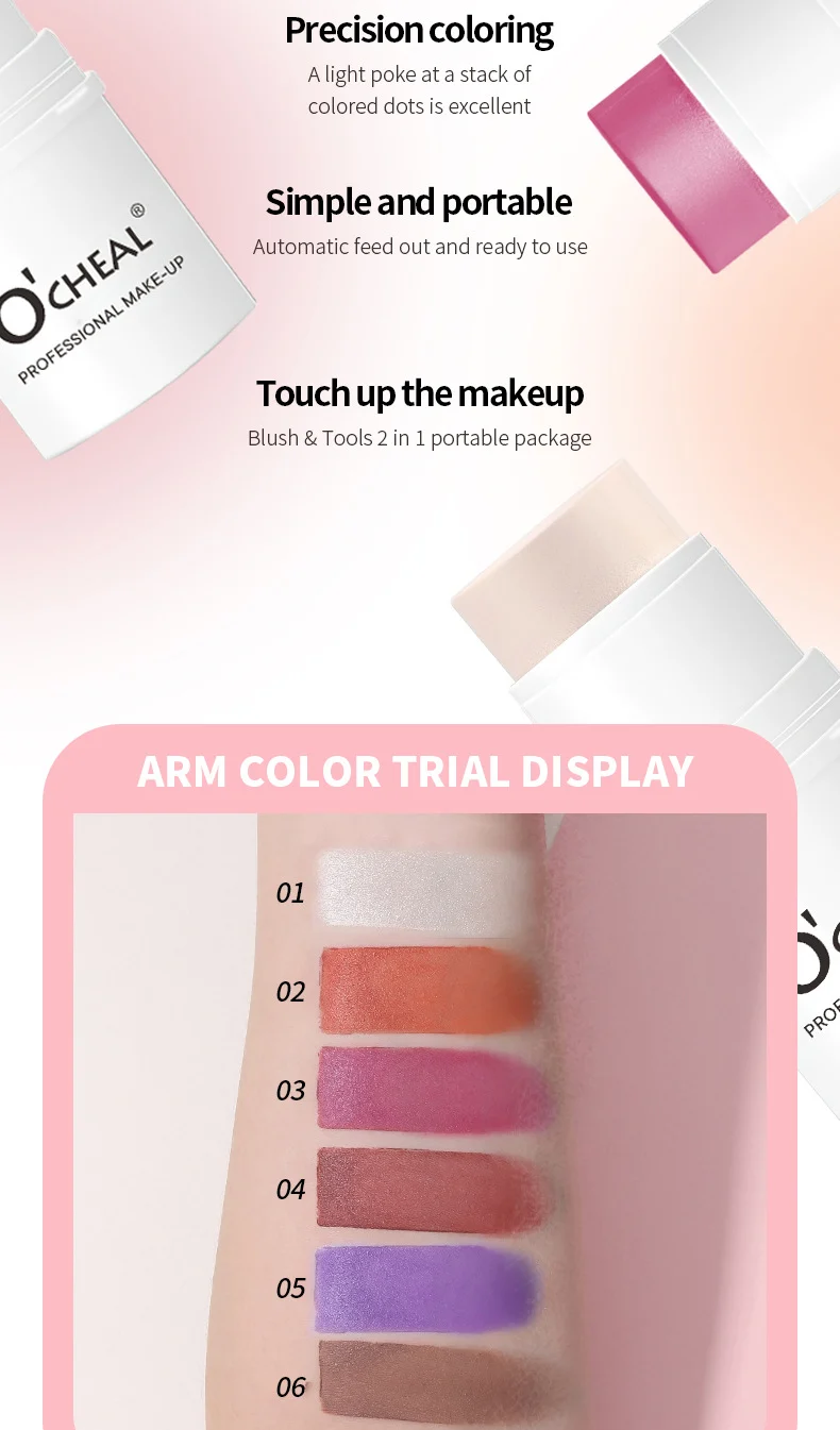 Multi-Effect Cheek & Lip Stick Velvet Mousse Blush Contour Balm 7 multi effect cheek lip stick velvet mousse blush contour balm sit b3j3zwbk desc 7