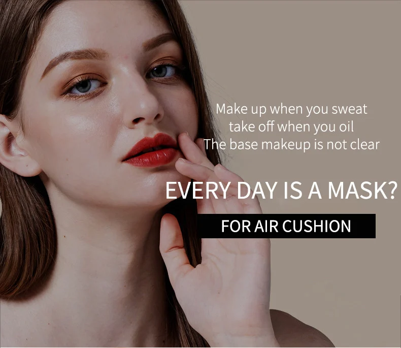 Mushroom Air Cushion Foundation O'CHEAL Brightening Embellishing Concealer BB Cream 2 mushroom air cushion foundation oc heal brightening embellishing sit n77vwktk desc 2