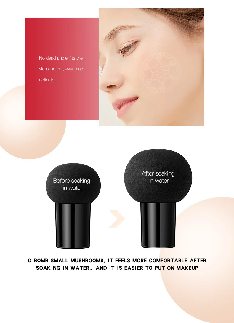 Mushroom Air Cushion Foundation Watery Lightweight Concealer BB Cream 6 mushroom air cushion foundation watery lightweight concealer bb cream sit 7z3jsnsv desc 6