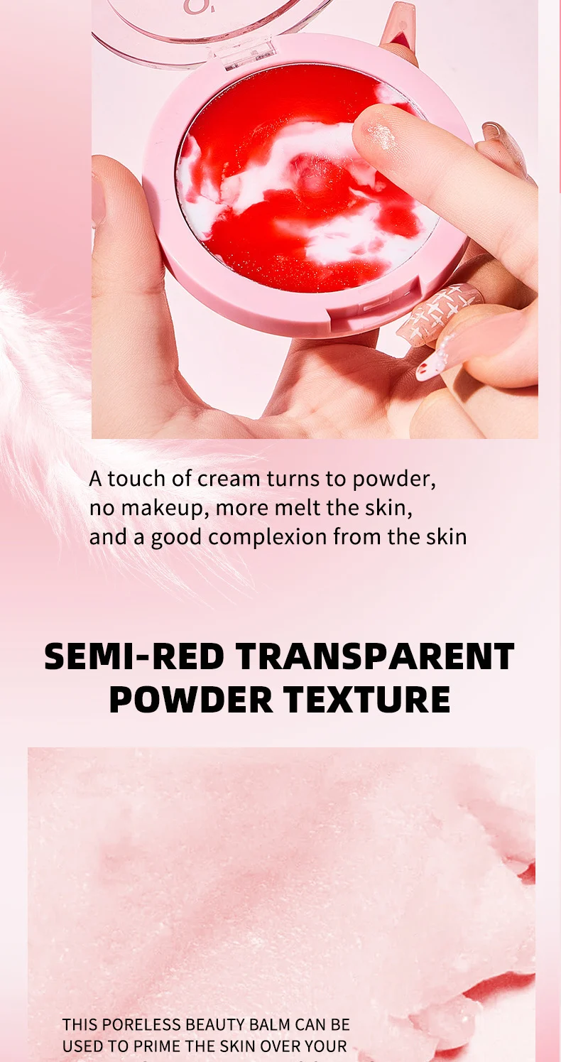 O'CHEAL Natural Soft Focus Setting Powder, Poreless Beauty Balm, No-Makeup Makeup Look 9 natural soft focus setting powder sit e7s8ha9d desc 9