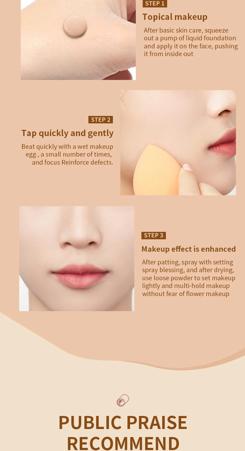 BB Cream Foundation O'CHEAL Hydrating Primer Concealer for Invisible Pores and Long-lasting Wear 12 ocheal bb cream foundation hydrating primer sit kga5gsrb desc 12