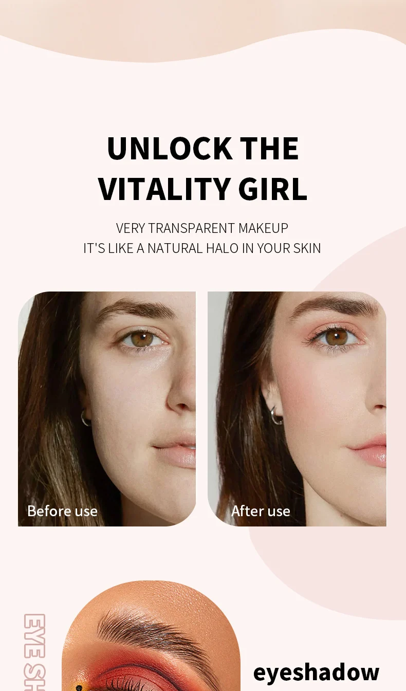 Blush Stick O'CHEAL Multi-Use Cream Cheek and Lip Tint Portable Waterproof 6-Color Contour Stick 4 ocheal blush stick cheek lip tint sit hguwh9f9 desc 4
