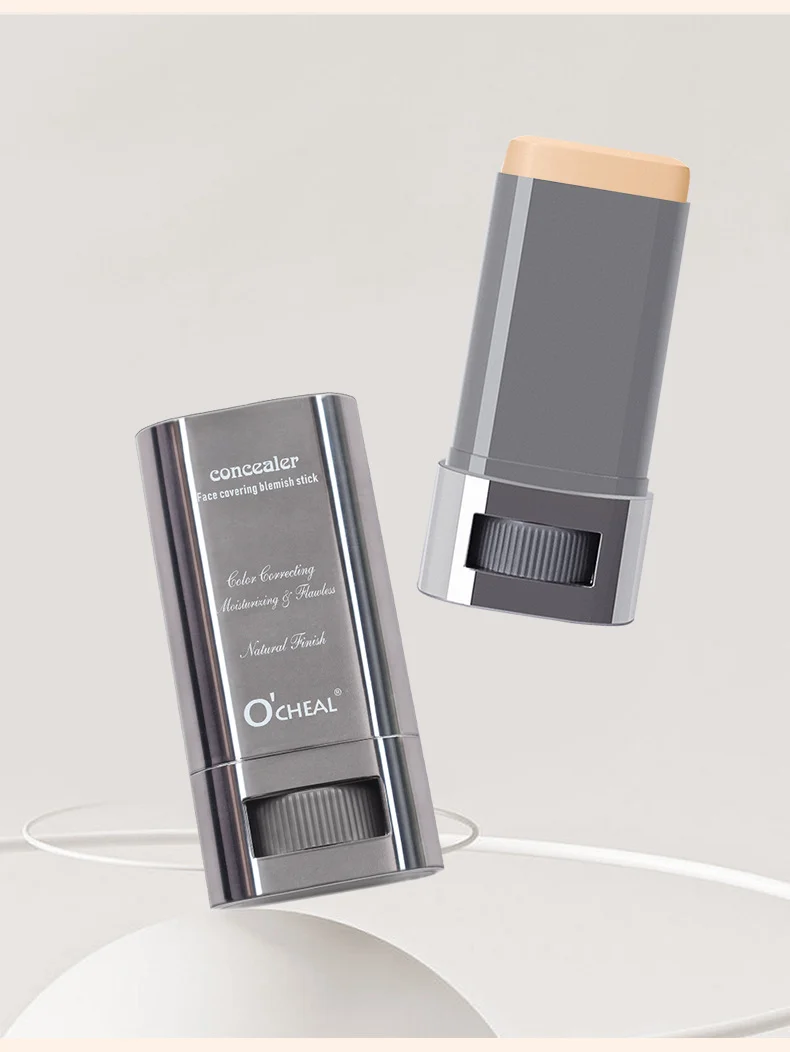 Concealer Foundation Stick O'CHEAL Eraser Blemish Cover Contouring Stick for Acne Marks and Dark Circles 19 ocheal concealer foundation stick eraser sit qet6zvwz desc 19