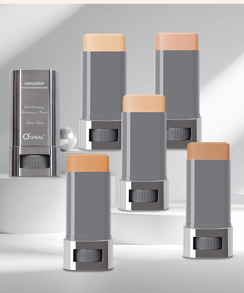 Concealer Foundation Stick O'CHEAL Eraser Blemish Cover Contouring Stick for Acne Marks and Dark Circles 20 ocheal concealer foundation stick eraser sit qet6zvwz desc 20