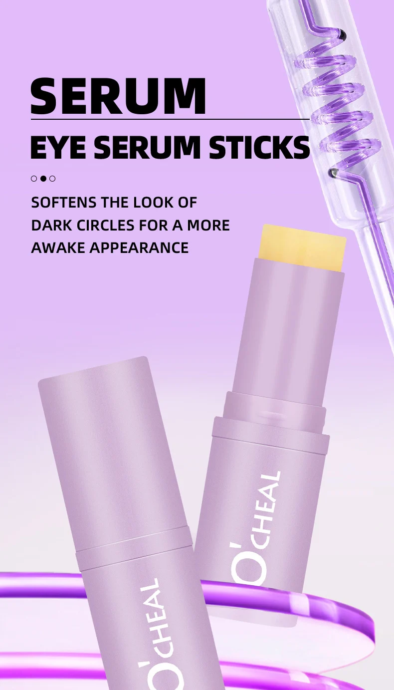 Eye Serum Stick Anti-Aging & Firming - O'CHEAL Moisturizing Balm for Dark Circles, Puffiness & Fine Lines Repair 1 ocheal eye serum stick anti aging dark circles sit z95hr4j9 desc 1