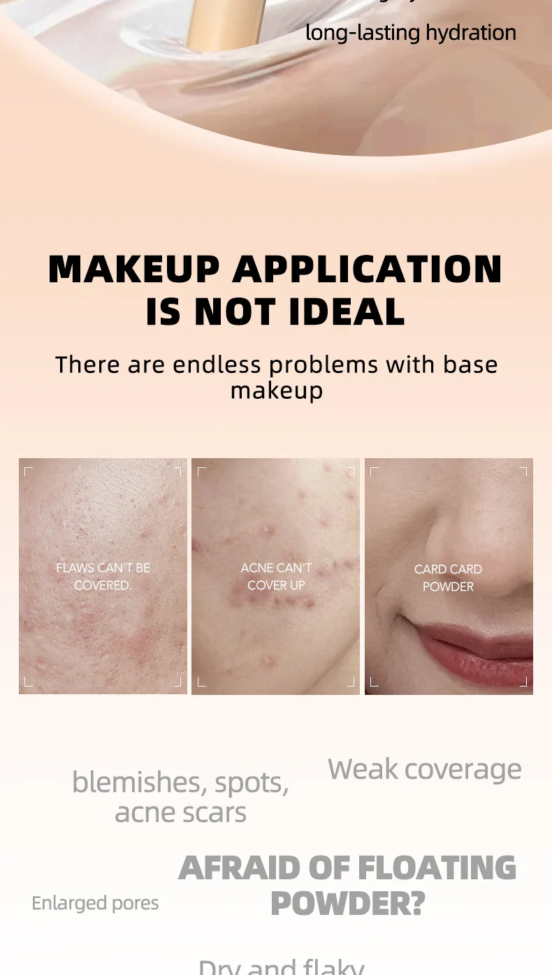 Concealer Liquid High Coverage Waterproof O'CHEAL Silk Smooth Long-lasting Color Correcting Makeup 2 ocheal high coverage liquid concealer sit k89fjfnp desc 2