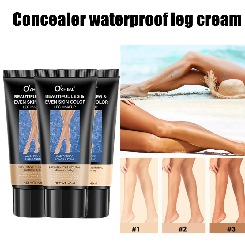 ocheal-leg-concealer-waterproof-body-makeup-sit-zpbxax5b-1 Leg Concealer Cream O'CHEAL Waterproof Body Makeup for Flawless Even Skin Tone and Tanning Effect