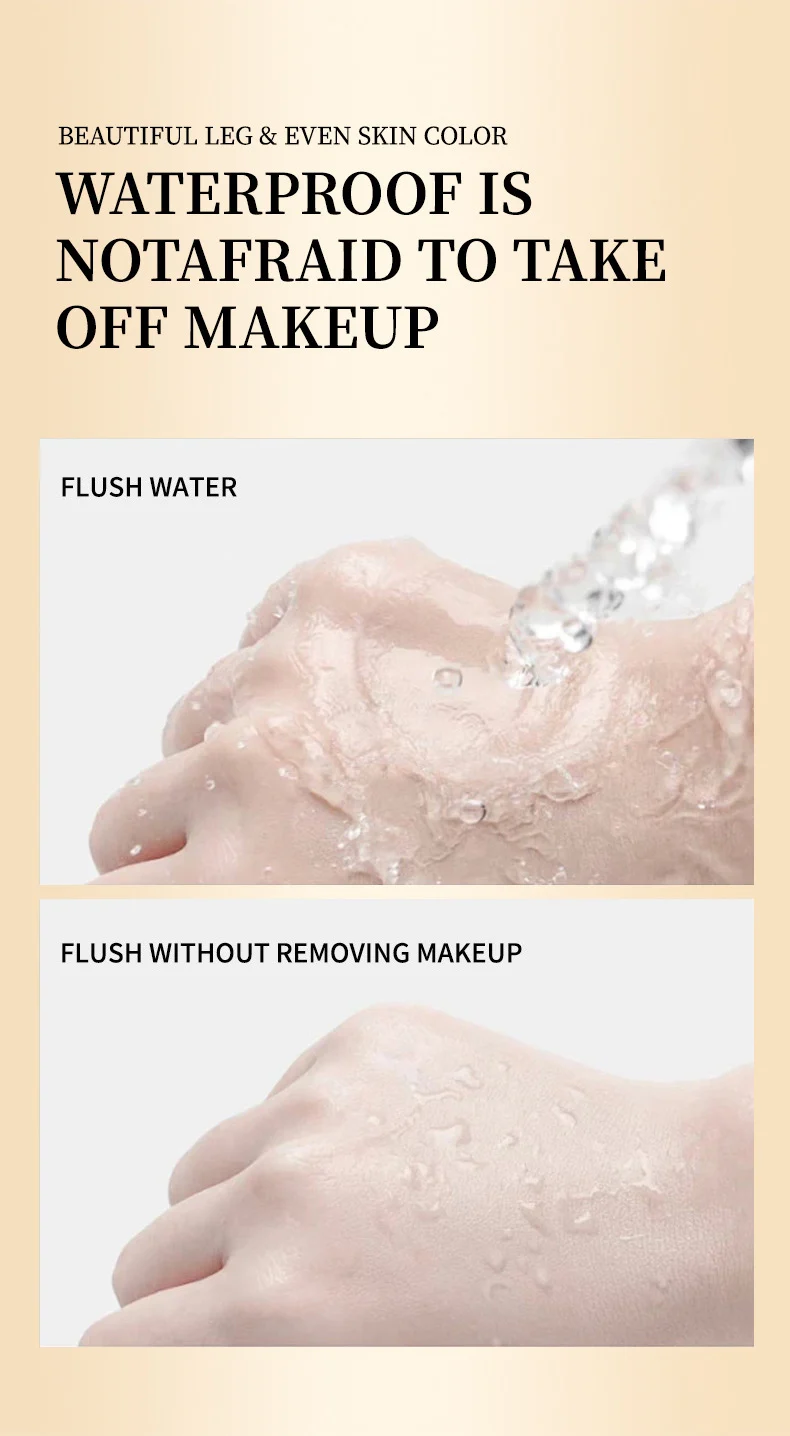 Leg Concealer Cream O'CHEAL Waterproof Body Makeup for Flawless Even Skin Tone and Tanning Effect 11 ocheal leg concealer waterproof body makeup sit zpbxax5b desc 11