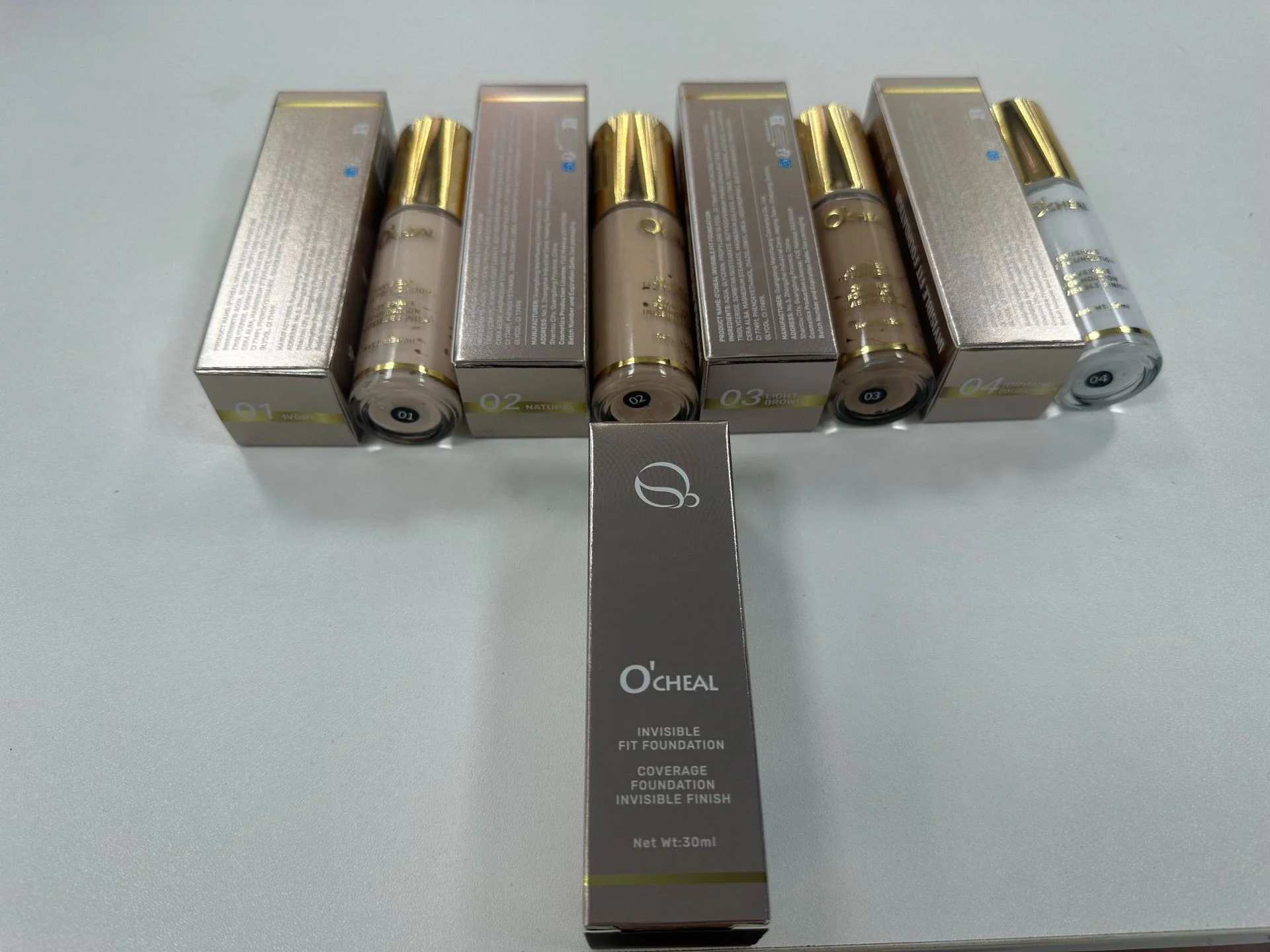 Long Wear Waterproof Foundation Flawless Coverage Invisible Pore BB Cream Hydrating Lightweight Foundation 4 ocheal long wear waterproof foundation invisible pore bb cream sit u7z4h9zn desc 4