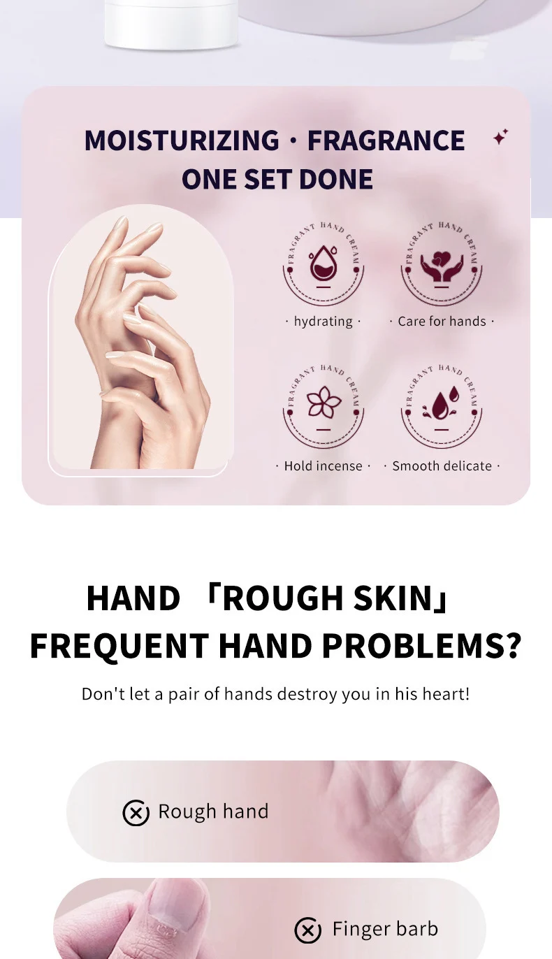 Perfume Hand Cream O'CHEAL Moisturizing and Refreshing Fragrance Hand Lotion for Dry Skin 2 ocheal perfume hand cream moisturizing sit hjj8smsm desc 2