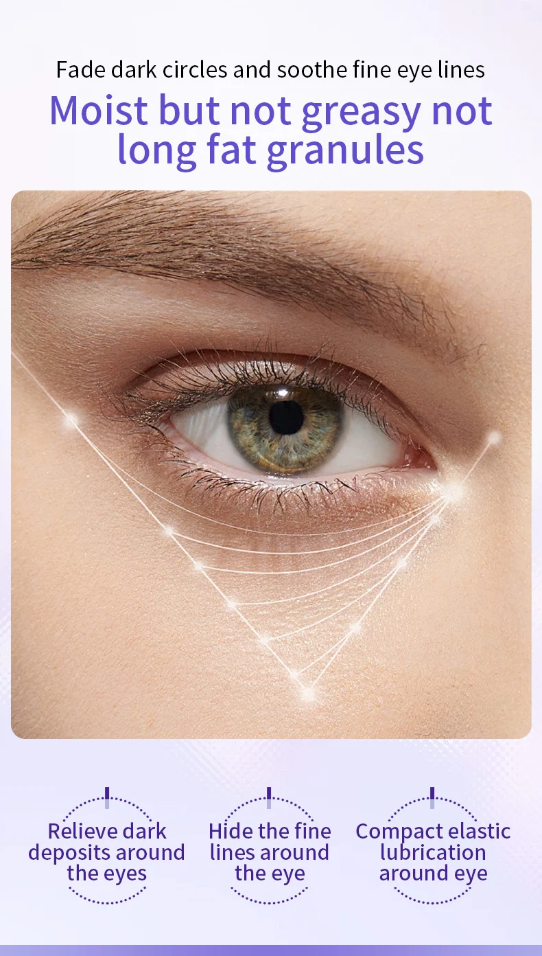 Roller Eye Cream for Wrinkles & Dark Circles Anti-Aging Moisturizing Tightening 20g 3 ocheal roller anti wrinkle eye cream 20g sit 2r46qzbb desc 3