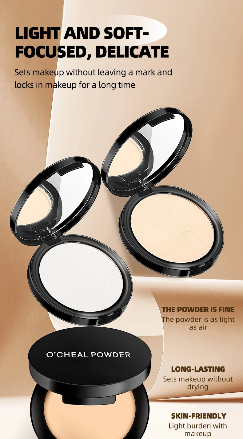 O'CHEAL Oil Control Concealer Setting Powder - Waterproof, Matte, Skin-Finishing Loose Powder 3 oil control concealer setting powder sit dqcfk45y desc 3