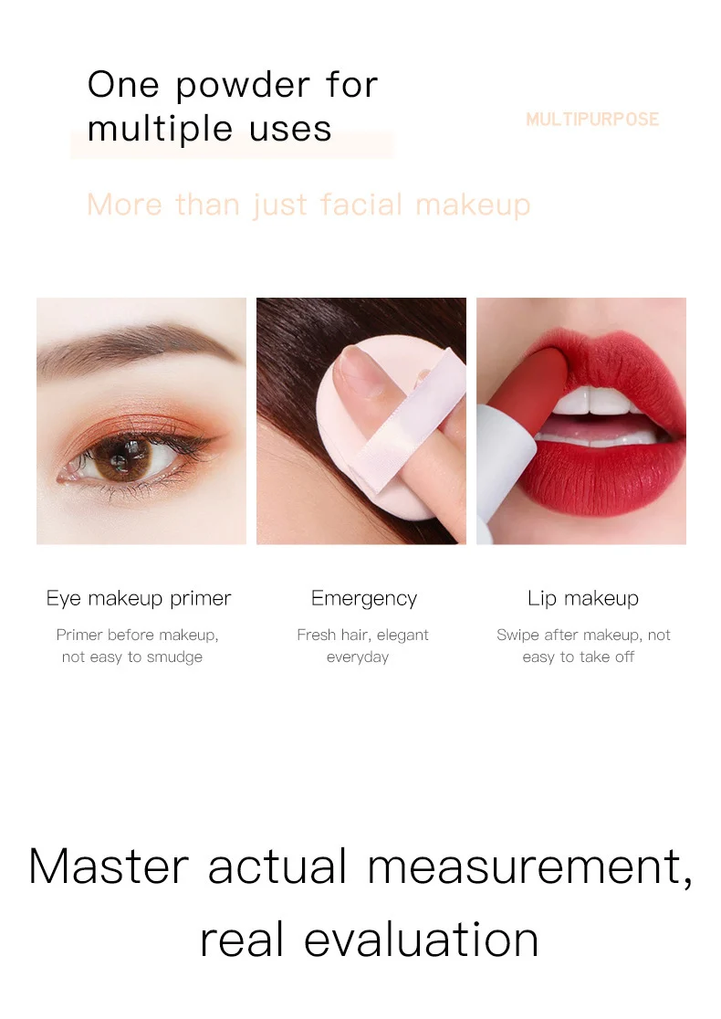 O'CHEAL Air Powder Makeup Setting Loose Powder Oil Control Matte Finish 12 oil control loose powder sit 7upgph76 desc 12