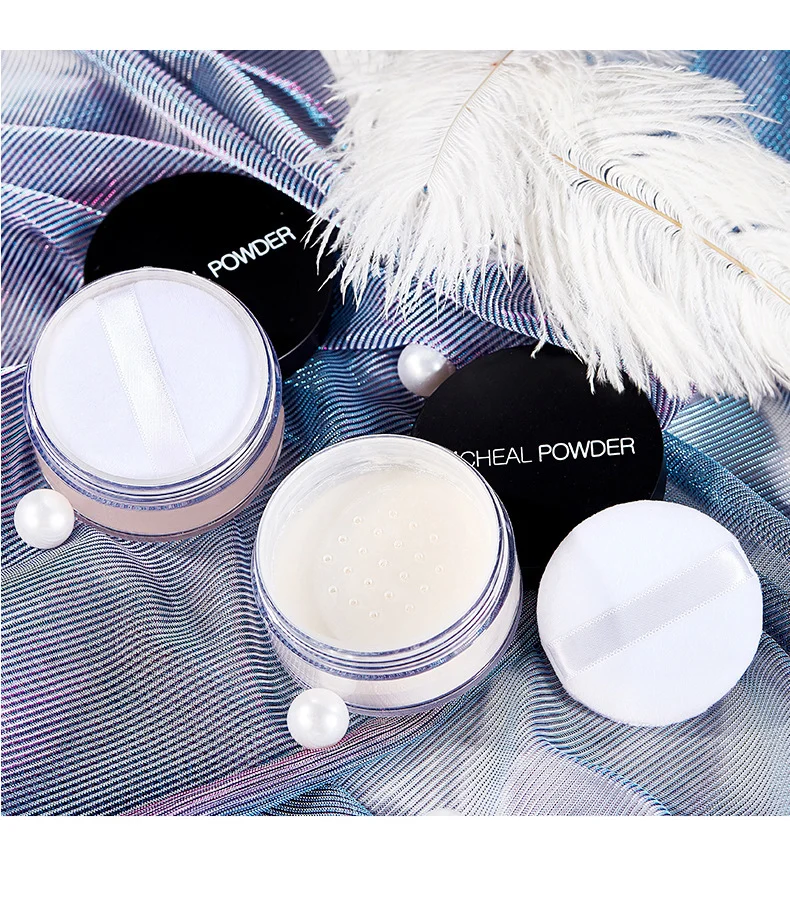 O'CHEAL Air Powder Makeup Setting Loose Powder Oil Control Matte Finish 18 oil control loose powder sit 7upgph76 desc 18