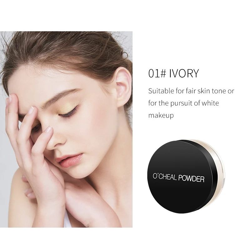 O'CHEAL Air Powder Makeup Setting Loose Powder Oil Control Matte Finish 9 oil control loose powder sit 7upgph76 desc 9