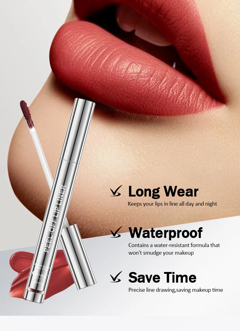 Peel Off Lip Liner Tattoo Lipstick Waterproof Long Lasting Non-Drying 10 peel off lip liner tattoo lipstick waterproof long lasting sit x9cx6w6e desc 10