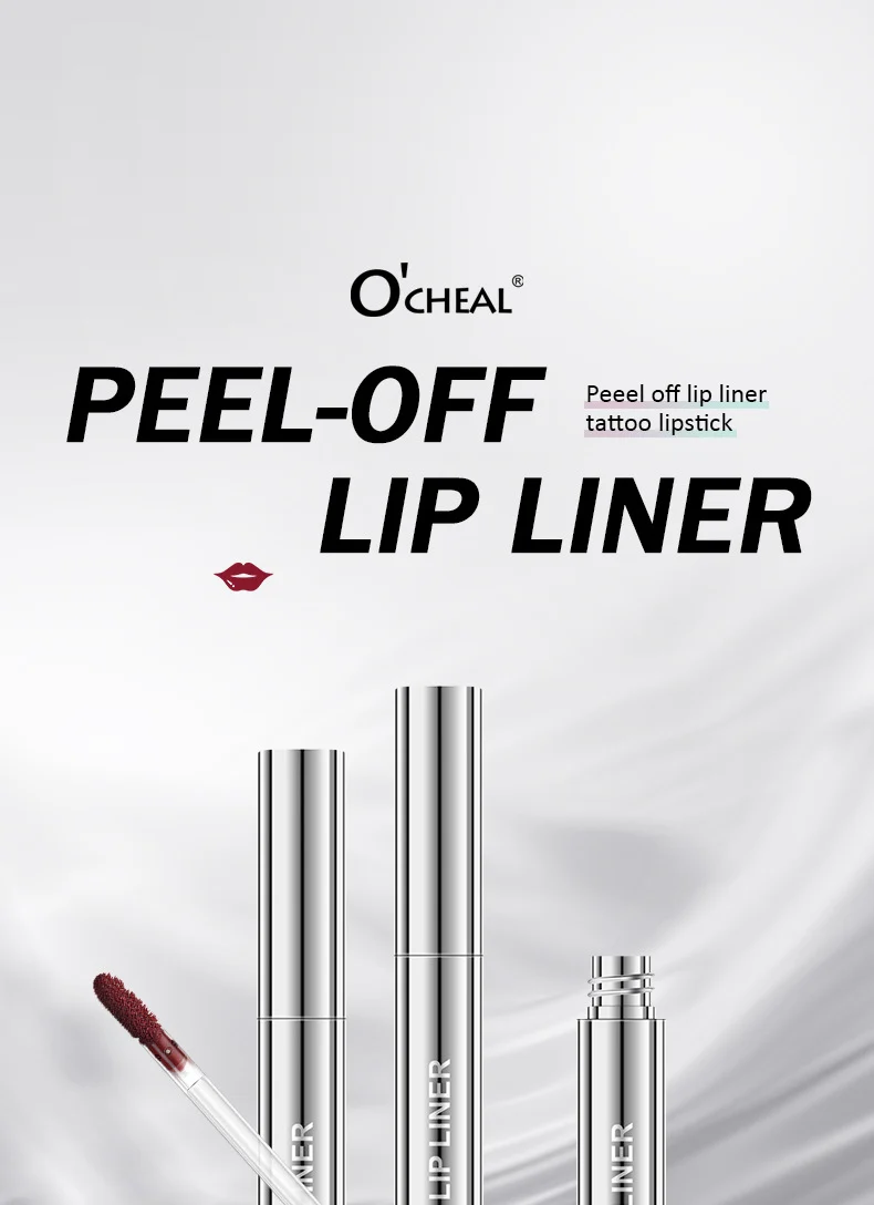 Peel Off Lip Liner Tattoo Lipstick Waterproof Long Lasting Non-Drying 5 peel off lip liner tattoo lipstick waterproof long lasting sit x9cx6w6e desc 5