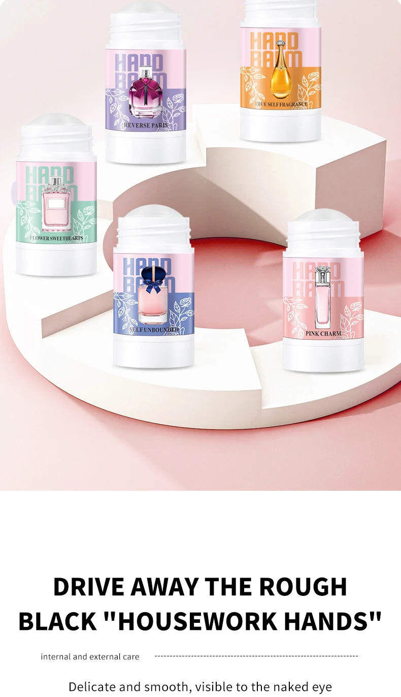 Perfume Hand Balm Hydrating Moisturizing Cream for Dry Cracked Hands 40g 7 perfume hand balm hydrating moisturizing cream sit pemx2cfv desc 7