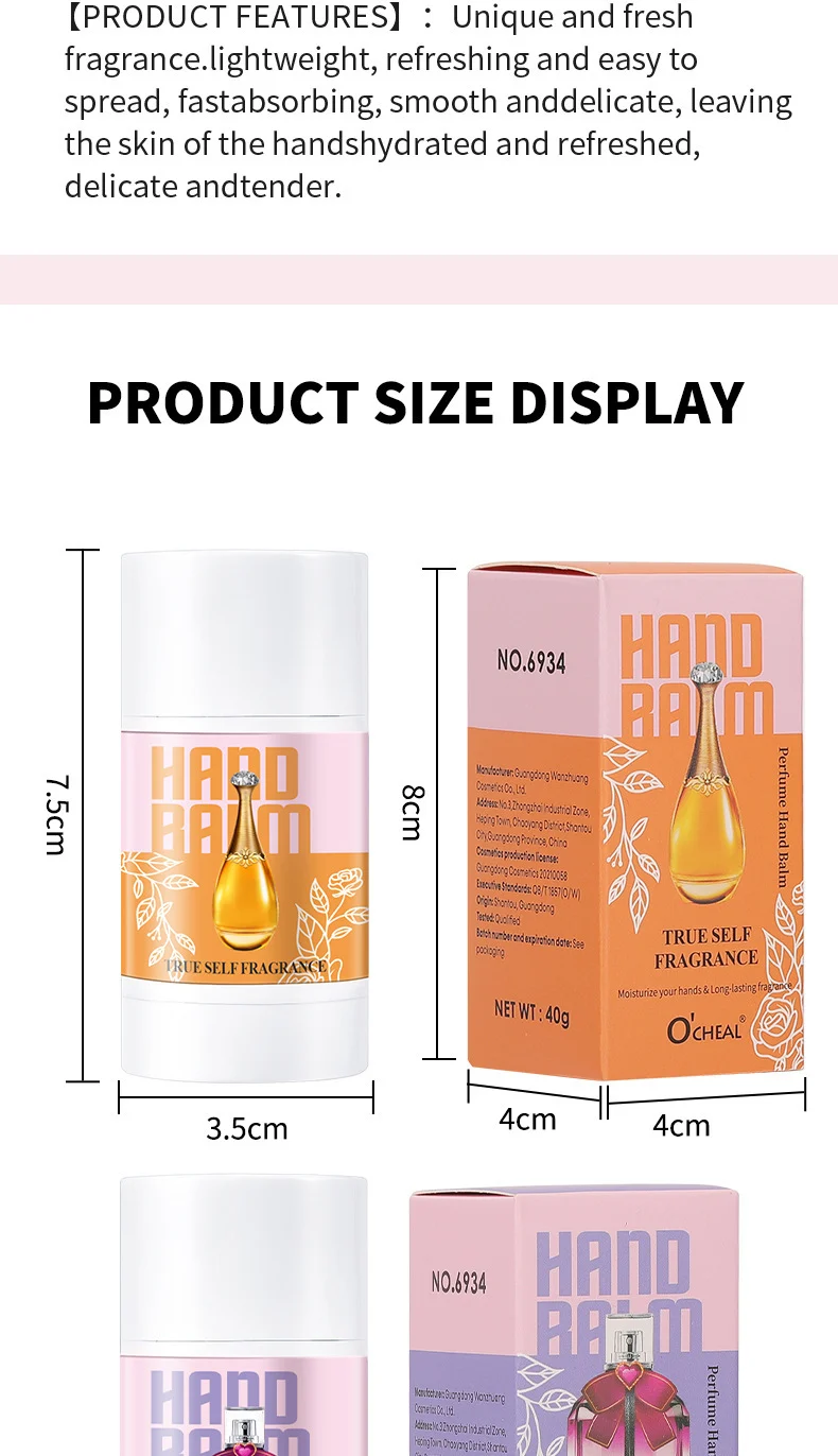 Perfume Hand Cream Moisturizing Hydrating Scented Hand Balm 40g 14 perfume hand cream moisturizing scented hand balm 40g sit 5qyj4qws desc 14
