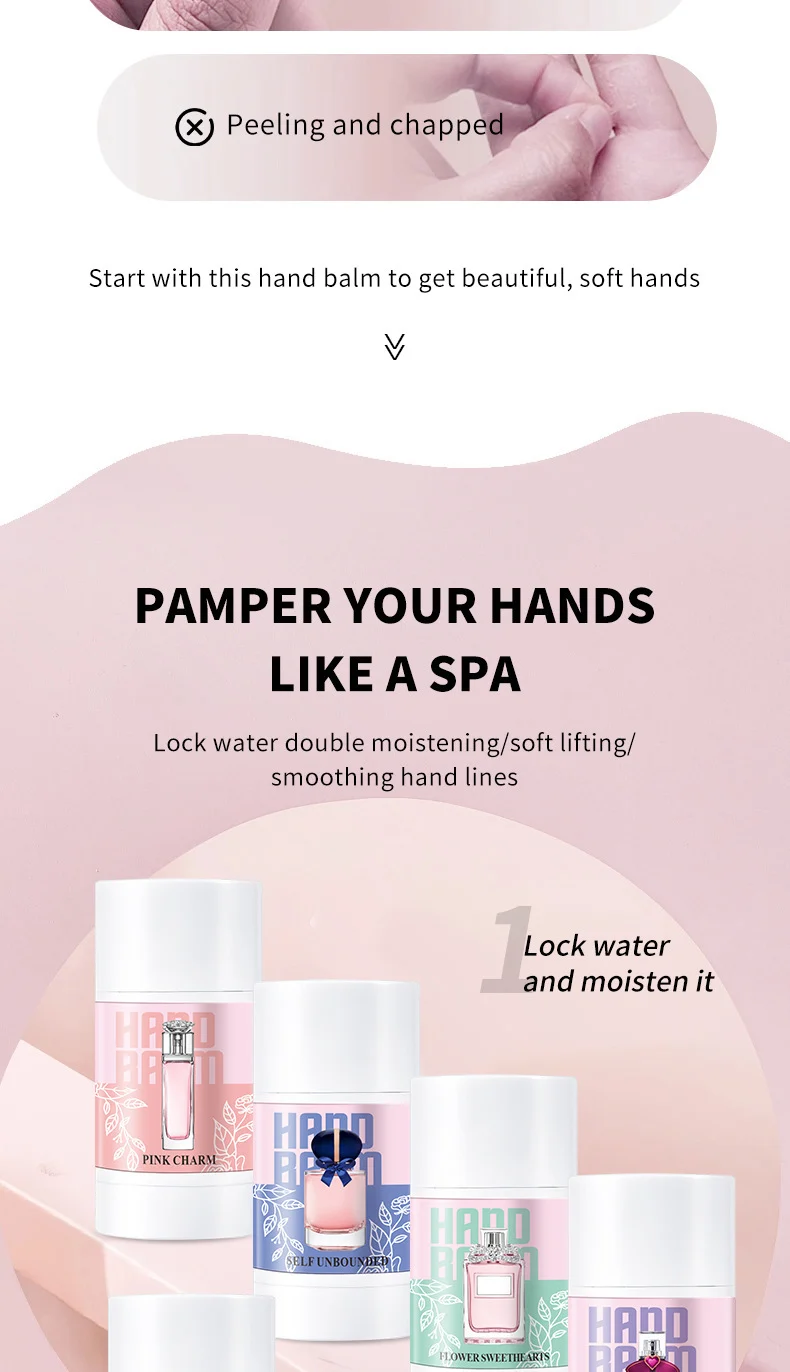 Perfume Hand Cream Moisturizing Hydrating Scented Hand Balm 40g 3 perfume hand cream moisturizing scented hand balm 40g sit 5qyj4qws desc 3