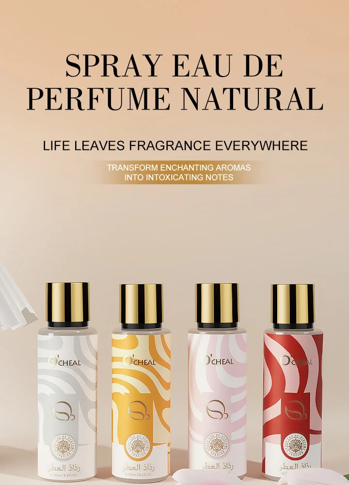 Perfume Mist Gift Set 250ml Long Lasting Body Hair Fragrance for Women Display Box 1 perfume mist gift set 250ml long lasting women fragrance sit jnc4g24z desc 1