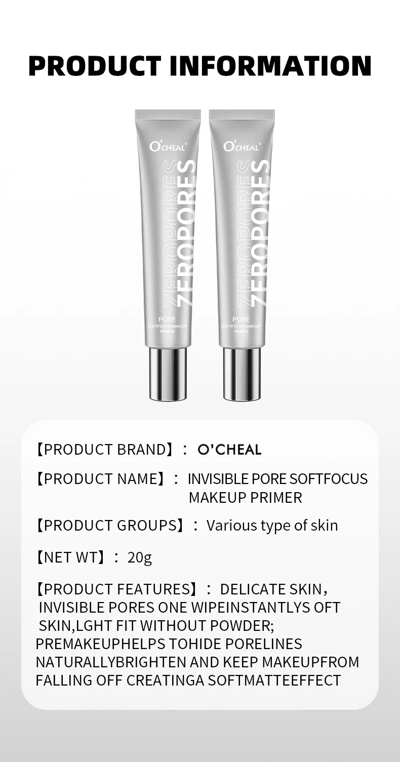 Pore-Filling Makeup Primer Lightweight Hydrating Foundation Concealer Long-Lasting Oil Control 18 pore filling makeup primer lightweight hydrating foundation concealer sit hqfwdtbf desc 18