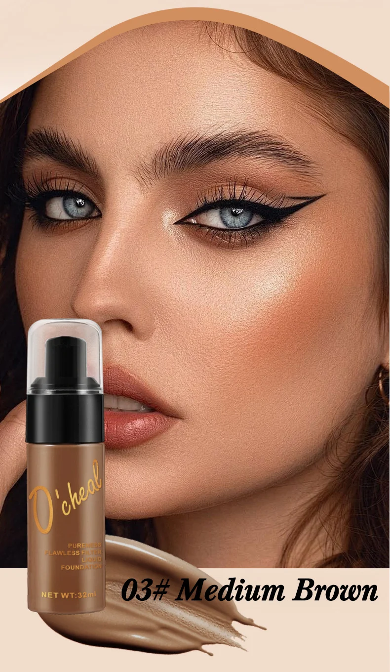 Flawless Filter Liquid Foundation Long-Lasting Matte Full Coverage Foundation 32ml 16 pureness flawless filter liquid foundation sit jmyn8jb3 desc 16