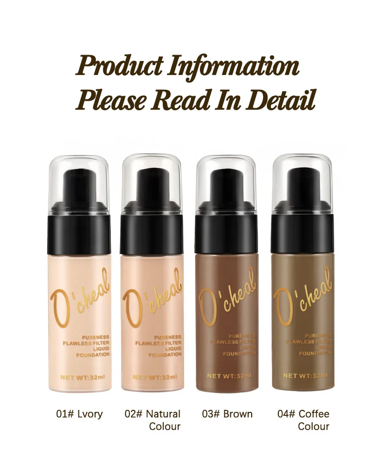 Flawless Filter Liquid Foundation Long-Lasting Matte Full Coverage Foundation 32ml 20 pureness flawless filter liquid foundation sit jmyn8jb3 desc 20