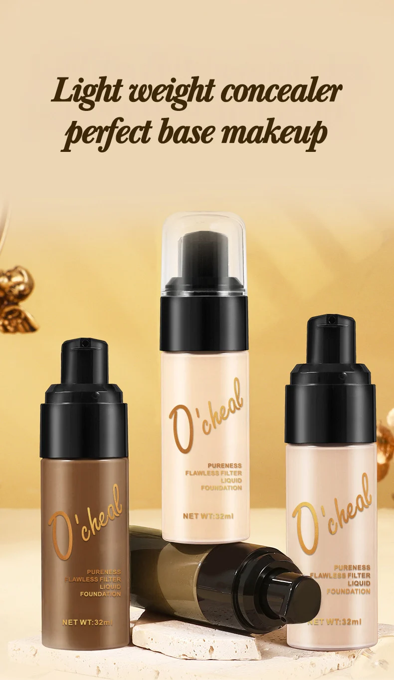 Flawless Filter Liquid Foundation Long-Lasting Matte Full Coverage Foundation 32ml 7 pureness flawless filter liquid foundation sit jmyn8jb3 desc 7