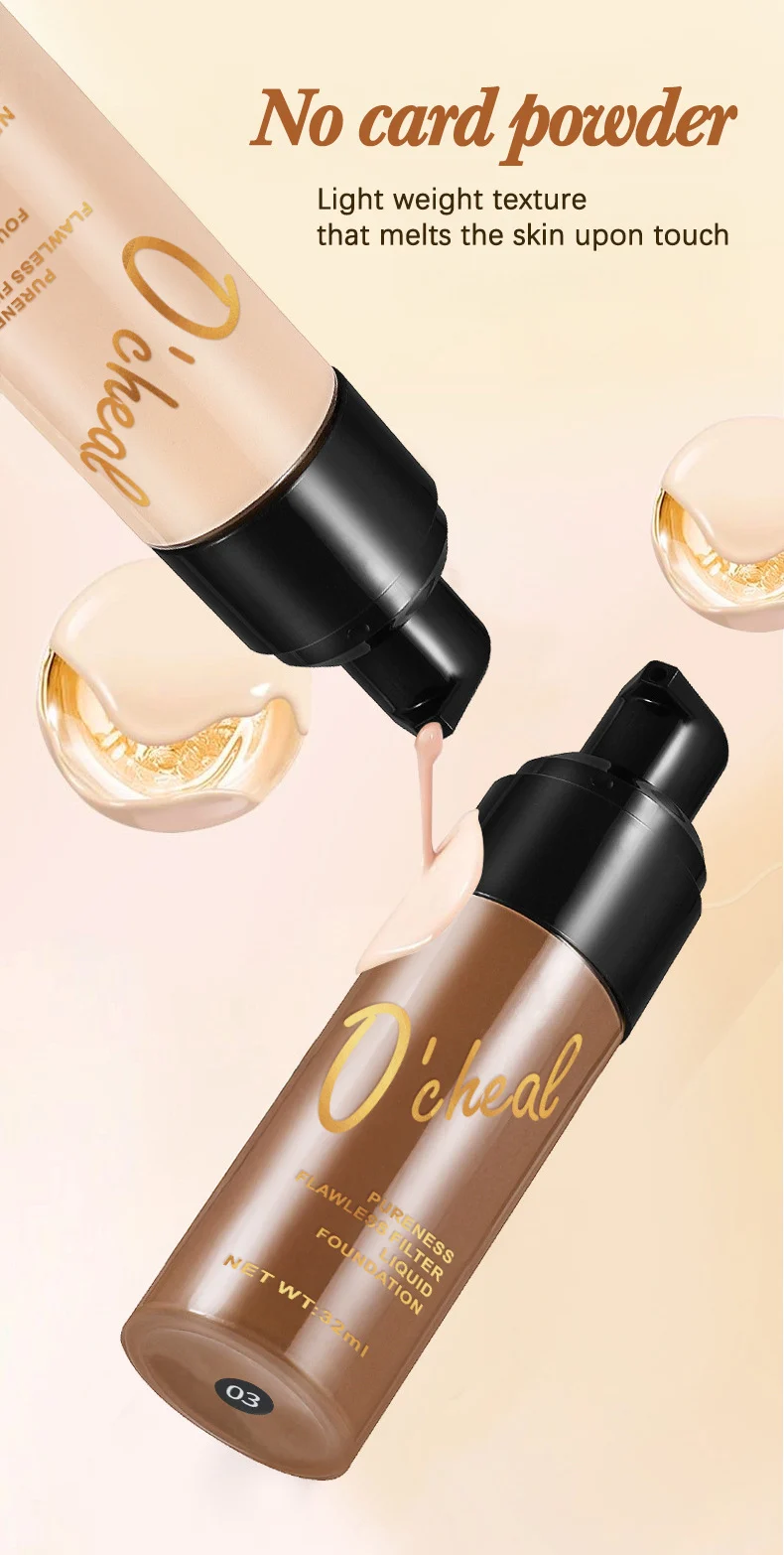 Flawless Filter Liquid Foundation Long-Lasting Matte Full Coverage Foundation 32ml 9 pureness flawless filter liquid foundation sit jmyn8jb3 desc 9