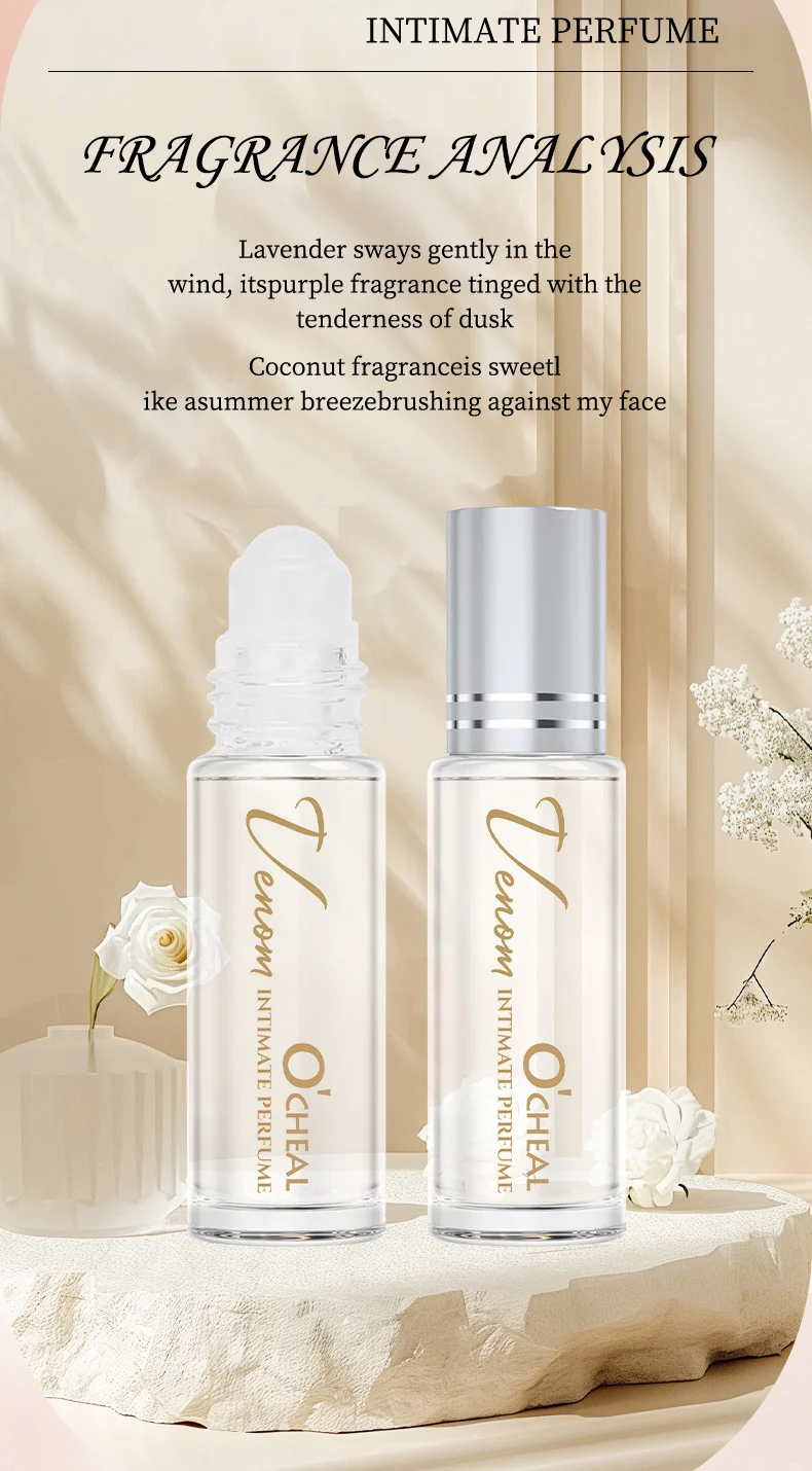 Roll-On Perfume Intimate Pheromone Fragrance 8ml Long Lasting Portable Travel Size 14 roll on perfume intimate pheromone fragrance 8ml sit 345yeuuq desc 14