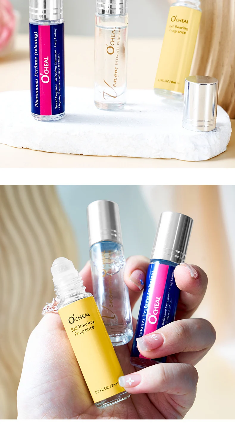 Roll-On Perfume Oil 8ml Travel-Size Portable Long-Lasting Fragrance Essential Oil 16 roll on perfume oil 8ml travel portable sit bbc6k39j desc 16