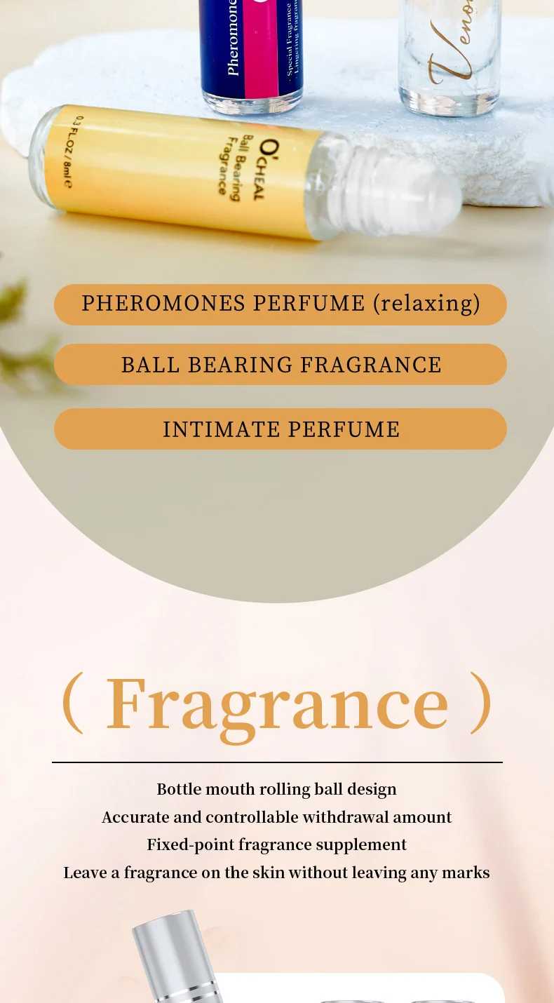 Roll-On Perfume Oil 8ml Travel-Size Portable Long-Lasting Fragrance Essential Oil 5 roll on perfume oil 8ml travel portable sit bbc6k39j desc 5