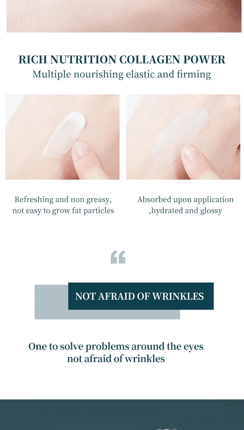 Roller Massage Eye Cream Anti-Wrinkle Hydrating Tightening Dark Circle Treatment 8 roller massage anti wrinkle hydrating eye cream sit c9bu4veq desc 8