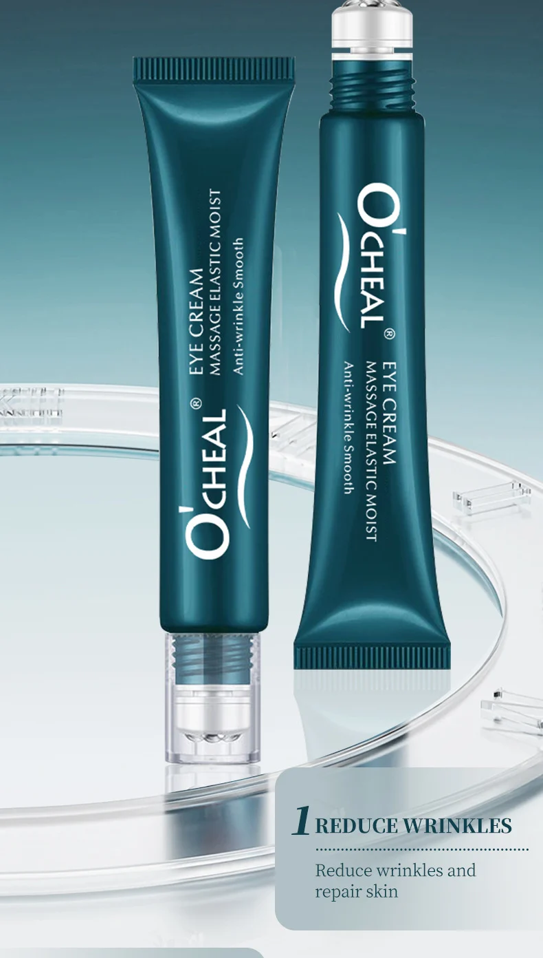 Roller Massage Eye Cream Anti-Wrinkle Hydrating Tightening Dark Circle Treatment 9 roller massage anti wrinkle hydrating eye cream sit c9bu4veq desc 9