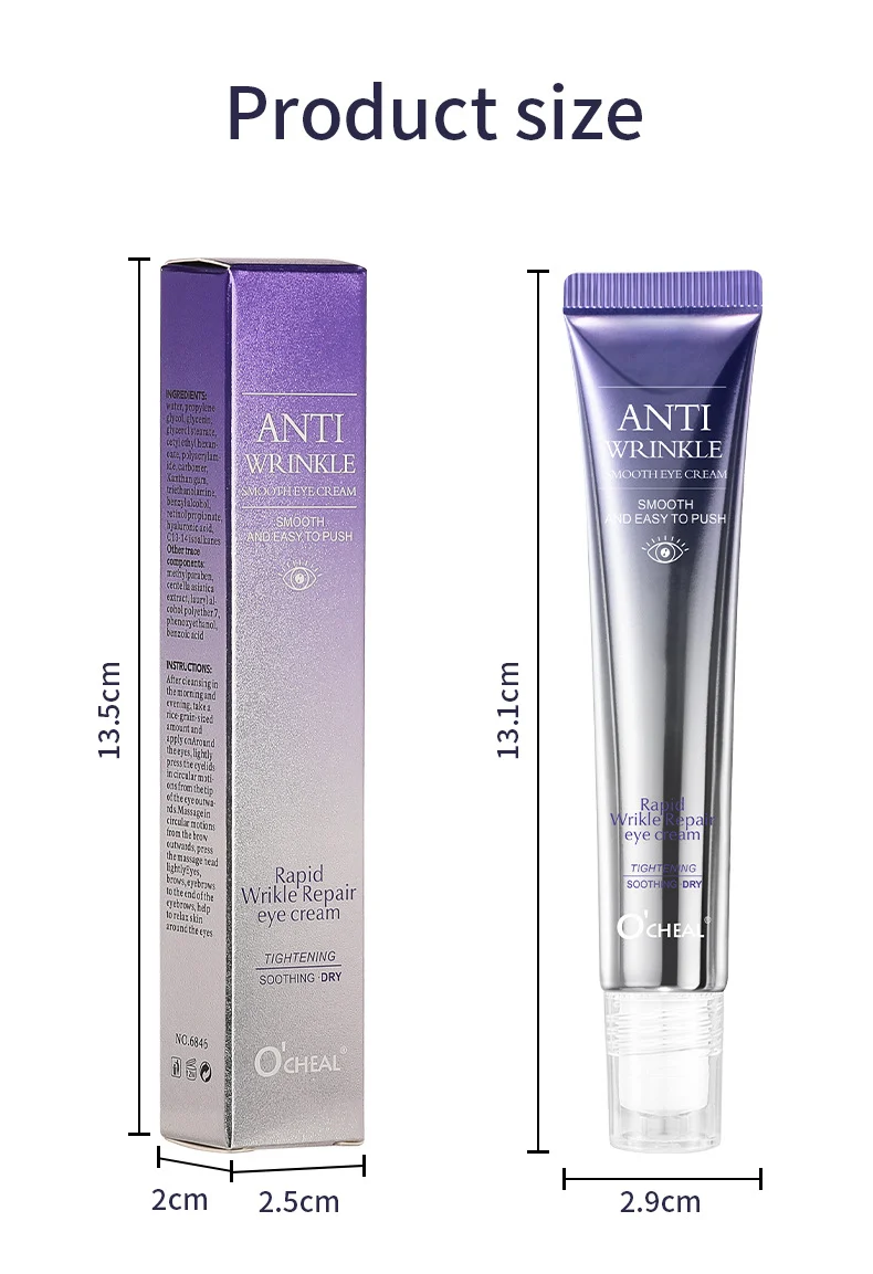 Roller Massage Eye Cream for Dark Circles and Wrinkles with 360° Cooling Massage Head 13 roller massage eye cream dark circles wrinkles sit 9mdckwag desc 13