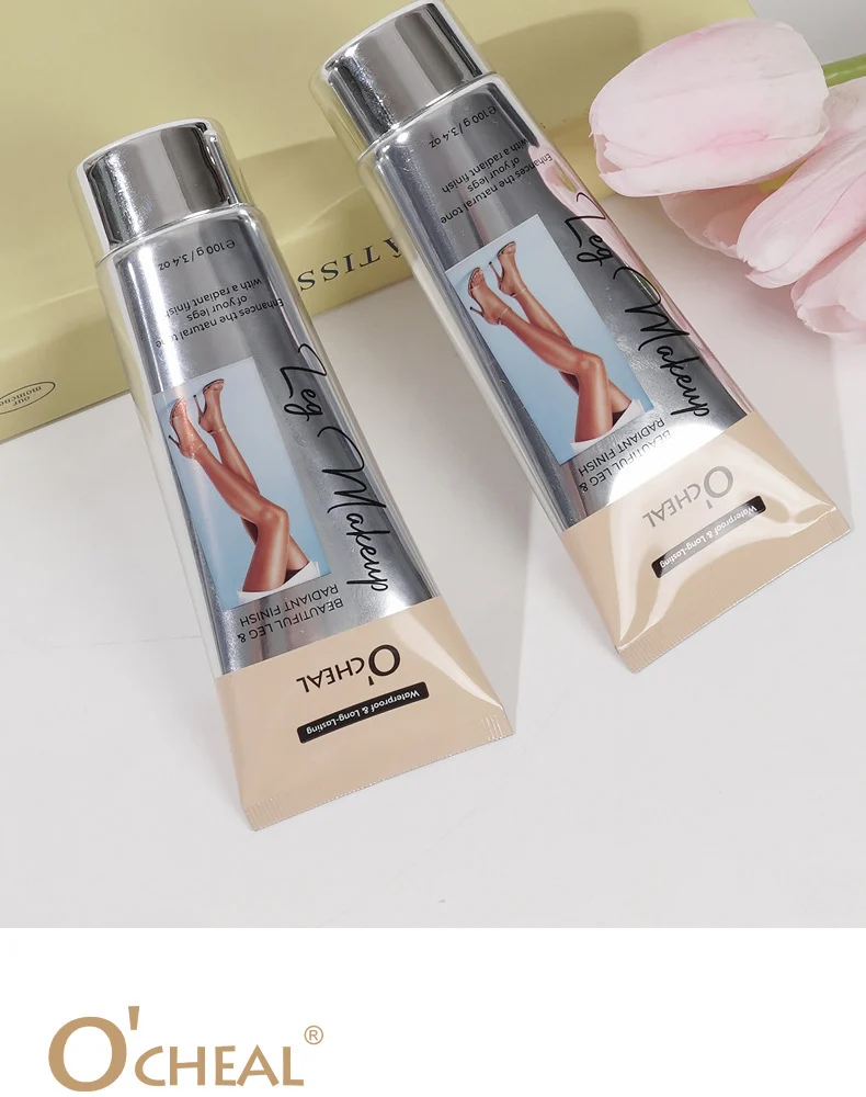 O'CHEAL Self Tanning Leg Concealer Cream Waterproof Even Skin Tone Long Lasting 16 self tanning leg concealer cream sit xafumrre desc 16
