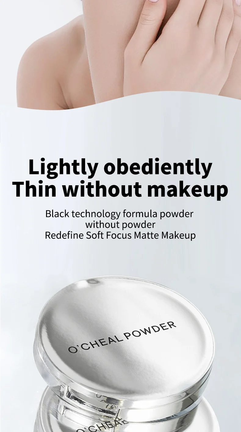 Setting Powder Lightweight Soft-Focus Finishing Powder for Flawless Matte Airbrush Effect 6 setting powder lightweight soft focus sit h9bp9buj desc 6